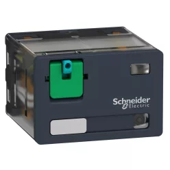   Zelio Control folyadékszint-figyelő relé, 1CO, 8A, 380…415VAC, mérési tart.:5…100kOhm, ki- és bekapcsolás késlelt. (RM22LG11MT)