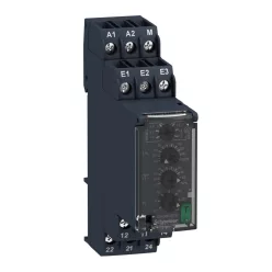   Zelio Control folyadékszint-figyelő relé, rezisztív érzékelőhöz, 2CO, 5A, 24…240VAC/DC (RM35LM33MW)