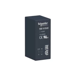   Zelio RPM teljesítményrelé, 4CO, 15A, 24VAC, tesztgomb, LED (RPM42B7)