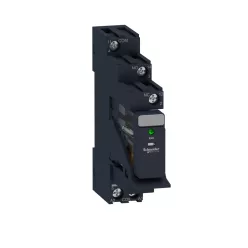   Zelio foglalat, RSB1A160** és RSB2A080** relékhez, elválasztott elrendezésű, csatlakozós (RSZE1S48M)