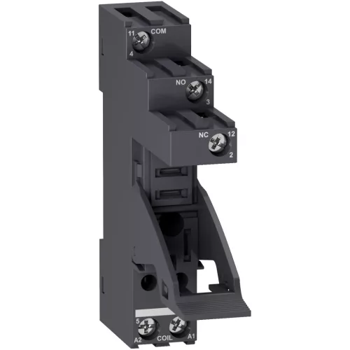 Zelio RXM miniatűr relé, 2CO, 12A, 24VAC, tesztgomb (RXM2AB1B7)