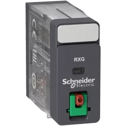   Zelio Easy RXM miniatűr relé, 4CO, 3A, 110VDC, LED (RXM4LB2FD)