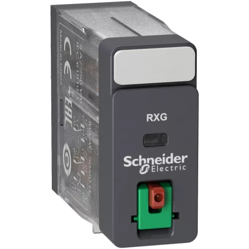 Zelio Easy RXM miniatűr relé, 4CO, 3A, 230VAC, LED (RXM4LB2P7)