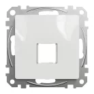 Schneider ÚJ SEDNA 1xRJ45 adapter, Keystone betétekhez, fehér