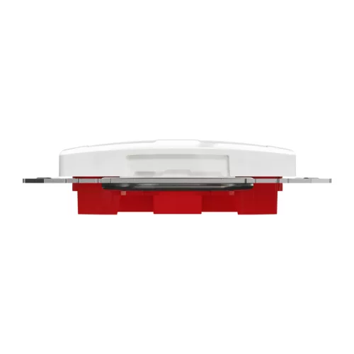 Schneider ÚJ SEDNA 2xRJ45 adapter, KRONE betétekhez, fehér