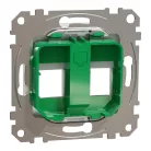 Schneider ÚJ SEDNA 2xRJ45 adapter, SYSTIMAX betétekhez, fehér