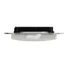 Schneider ÚJ SEDNA 2xRJ45 adapter, AMP, MOLEX, KELINE betétekhez, fehér