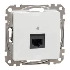 Schneider ÚJ SEDNA 1xRJ45 Cat5e UTP aljzat, fehér