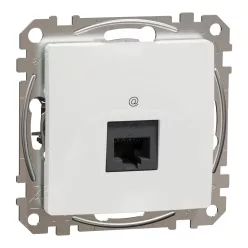 Schneider ÚJ SEDNA 1xRJ45 Cat5e UTP aljzat, fehér