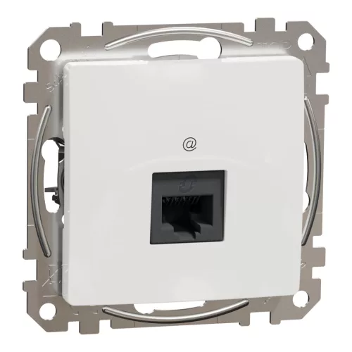 Schneider ÚJ SEDNA 1xRJ45 Cat5e UTP aljzat, fehér