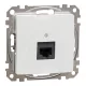 Schneider ÚJ SEDNA 1xRJ45 Cat5e UTP aljzat, fehér