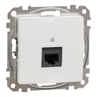 Schneider ÚJ SEDNA 1xRJ45 Cat6 UTP aljzat, fehér
