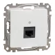 Schneider ÚJ SEDNA 1xRJ45 Cat6 UTP aljzat, fehér