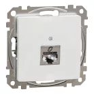 Schneider ÚJ SEDNA 1xRJ45 Cat6 STP aljzat, fehér