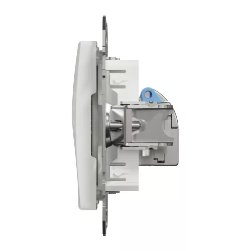 Schneider ÚJ SEDNA 1xRJ45 Cat6 STP aljzat, fehér