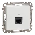 Schneider ÚJ SEDNA 1xRJ45 Cat6A UTP aljzat, fehér