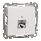 Schneider ÚJ SEDNA 1xRJ45 Cat6A STP aljzat, fehér
