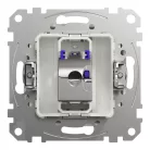Schneider ÚJ SEDNA 1xRJ45 Cat6A STP aljzat, fehér