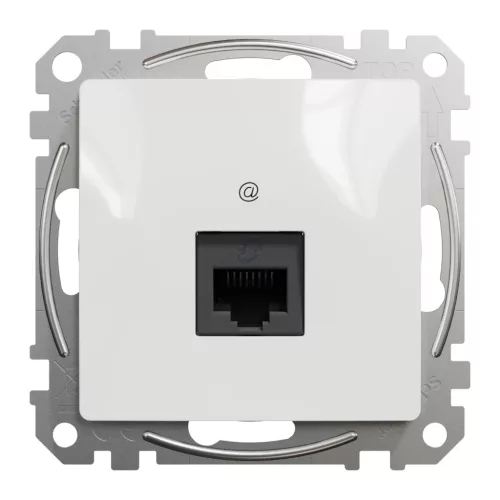 Schneider ÚJ SEDNA 1xRJ45 Cat6A UTP aljzat, fehér