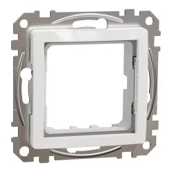 Schneider SEDNA 45x45-ös adapter, körmök nélkül, fehér