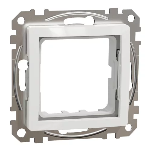 Schneider SEDNA 45x45-ös adapter, körmök nélkül, fehér