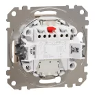 Schneider ÚJ SEDNA Csillárkapcsoló, kék jelzőfénnyel, 10AX, bézs