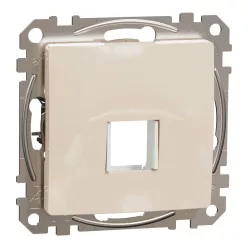   Schneider ÚJ SEDNA 1xRJ45 adapter, Keystone betétekhez, bézs