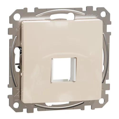 Schneider ÚJ SEDNA 1xRJ45 adapter, Keystone betétekhez, bézs