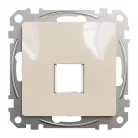 Schneider ÚJ SEDNA 1xRJ45 adapter, Keystone betétekhez, bézs