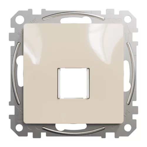 Schneider ÚJ SEDNA 1xRJ45 adapter, Keystone betétekhez, bézs