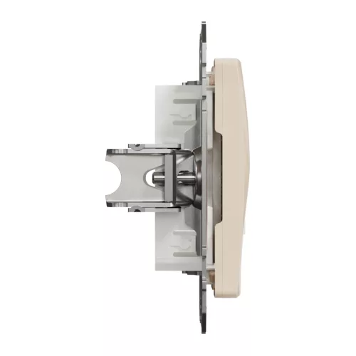Schneider ÚJ SEDNA 1xRJ45 adapter, Keystone betétekhez, bézs