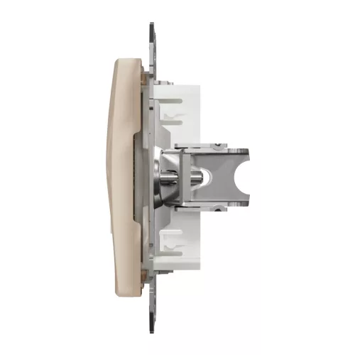 Schneider ÚJ SEDNA 1xRJ45 adapter, Keystone betétekhez, bézs