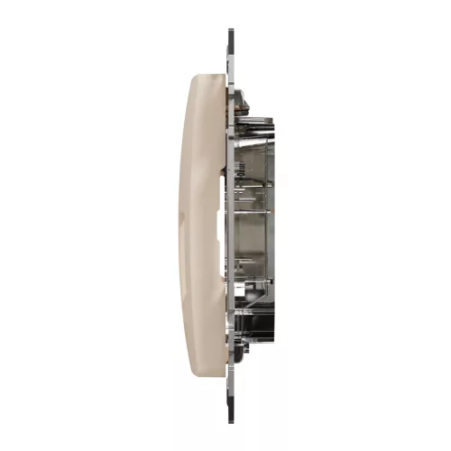 Schneider ÚJ SEDNA 2xRJ45 adapter, RDM betétekhez, bézs