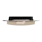 Schneider ÚJ SEDNA 2xRJ45 adapter, AMP, MOLEX, KELINE betétekhez, bézs