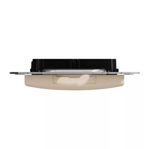 Schneider ÚJ SEDNA 2xRJ45 adapter, AMP, MOLEX, KELINE betétekhez, bézs