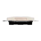 Schneider ÚJ SEDNA 2xRJ45 adapter, AMP, MOLEX, KELINE betétekhez, bézs