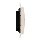 Schneider ÚJ SEDNA 2xRJ45 adapter, AMP, MOLEX, KELINE betétekhez, bézs