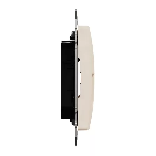 Schneider ÚJ SEDNA 2xRJ45 adapter, AMP, MOLEX, KELINE betétekhez, bézs