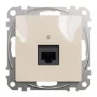 Schneider ÚJ SEDNA 1xRJ45 Cat5e UTP aljzat, bézs