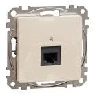 Schneider ÚJ SEDNA 1xRJ45 Cat6 UTP aljzat, bézs