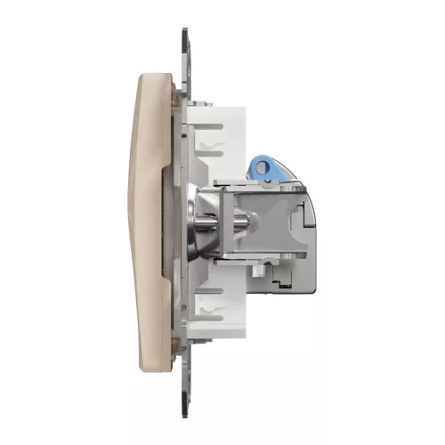 Schneider ÚJ SEDNA 1xRJ45 Cat6 STP aljzat, bézs