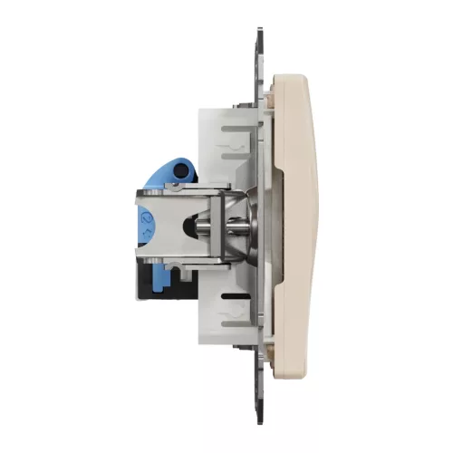 Schneider ÚJ SEDNA 1xRJ45 Cat6 UTP aljzat, bézs
