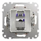 Schneider ÚJ SEDNA 1xRJ45 Cat6A STP aljzat, bézs