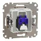 Schneider ÚJ SEDNA 1xRJ45 Cat6A UTP aljzat, bézs