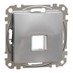   Schneider ÚJ SEDNA 1xRJ45 adapter, Keystone betétekhez, alumínium
