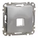 Schneider ÚJ SEDNA 1xRJ45 adapter, Keystone betétekhez, alumínium