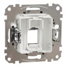 Schneider ÚJ SEDNA 1xRJ45 adapter, Keystone betétekhez, alumínium