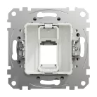 Schneider ÚJ SEDNA 1xRJ45 adapter, Keystone betétekhez, alumínium