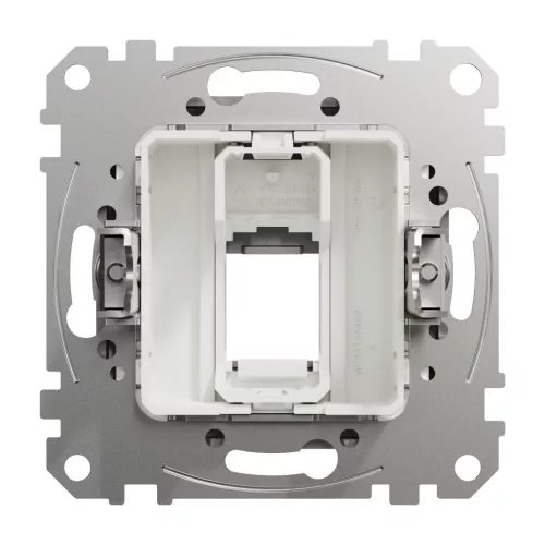 Schneider ÚJ SEDNA 1xRJ45 adapter, Keystone betétekhez, alumínium
