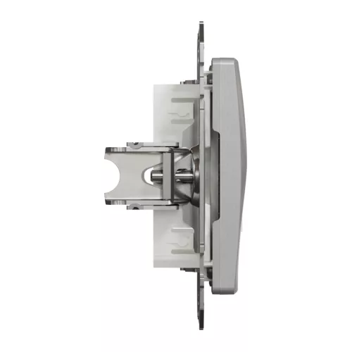 Schneider ÚJ SEDNA 1xRJ45 adapter, Keystone betétekhez, alumínium